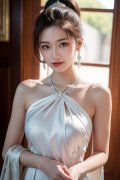 吴梦梦锻练指点学泅水